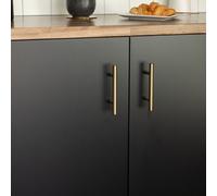 D-C-Fix Matt Black 45cm x 5m Self-adhesive Vinyl Wrap for Doors & Furniture | Size: 450mm x 1000mm d-c-fix Black 450mm x 1000mm