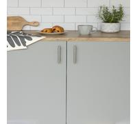 D-C-Fix Matt Grey 45cm x 5m Self-adhesive Vinyl Wrap for Doors & Furniture | Size: 450mm x 1000mm d-c-fix Grey 450mm x 1000mm