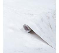 D-C-Fix Matt & Satin White Concrete Effect Decorative Film (L)2.1M (W)900mm