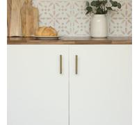 D-C-Fix Plain Matt Off White Self Adhesive Vinyl Wrap Film For Kitchen Doors And Furniture 2M(L) 67.5Cm(W)