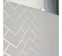 D-C-Fix Premium Chester Frosted Glass Efect Self Adhesive Static Cling Film 1M X 45Cm
