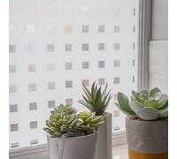 D-C-Fix Premium D C Fix Frosty Privacy Frosted Squares Static Cling Frost Window Film