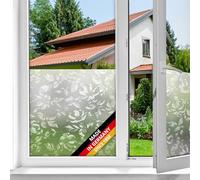 d-c-fix Privacy Window Film Damask 45 cm x 2 m Self-Adhesive | Self-Adhesive Window Film - Decorative Frosted Privacy Glass with modern design for Windows, Glass Doors & Panels