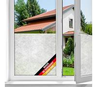 d-c-fix window film privacy Rice Paper - 45cm x 2m - self adhesive vinyl films for glass windows with a modern frosted pattern - opaque, decorative for bathroom, home & kitchen