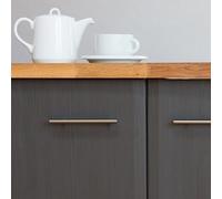 d-c-fix vinyl wrap - Quadro dark grey wood effect - 67,5 cm x 1,5 m - self adhesive wallpaper & sticky back plastic roll for furniture, kitchen worktops & cupboards - decorative contact paper film
