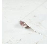 D-C-Fix Marble Matt White Self-Adhesive Film (L)2M (W)675mm