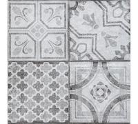 d-c-fix self Adhesive Floor Tiles Moroccan Style Patterned 11 Pack 30,5 cm x 30,5 cm - Peel and Stick Vinyl Stickers for Bathroom & Kitchen