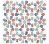 d-c-fix self Adhesive Floor Tiles Spanish Leaves Patterned 11 Pack 30,5 cm x 30,5 cm - Peel and Stick Vinyl Stickers for Bathroom & Kitchen