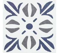 d-c-fix Set of 6 Tile Stickers, Wall Tiles, 15 x 15 cm, Cubia Blue, Practical Adhesive Tiles for Kitchen, Bathroom and Kitchen Splashback, Self-Adhesive Wall Tile Stickers, Water-Resistant Tile Film