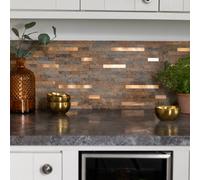 D-C-Fix Slate Copper 29.2 X 29.7Cm Premium Self-Adhesive Composite Wall Tile Pack 1