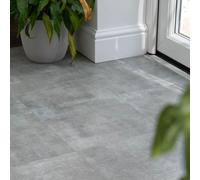 d-c-fix Solid Concrete 30.48cm x 30.48cm Self-adhesive Vinyl Floor Tiles