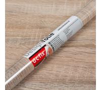 d-c-fix vinyl wrap Light sonoma oak wood effect 67,5 cm x 2 m - sticky back plastic roll for furniture, kitchen & cupboards - contact paper sticker self adhesive film