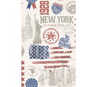 D-C-Fix Usa Brooklyn New York City Self Adhesive Sticky Back Plastic Vinyl 1M X 45Cm