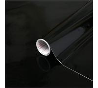 d-c-fix vinyl wrap Black gloss plain 67,5 cm x 2 m - sticky back plastic roll for furniture, kitchen & cupboards - contact paper sticker self adhesive film
