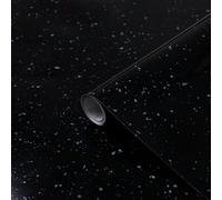 d-c-fix vinyl wrap Black granite stone effect 90 cm x 2,1 m - sticky back plastic roll for furniture, kitchen & cupboards - contact paper sticker self adhesive film