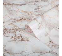 d-c-fix vinyl wrap Cortes brown marble effect 67,5 cm x 2 m - sticky back plastic roll for furniture, kitchen & cupboards - contact paper sticker self adhesive film