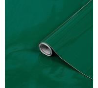 d-c-fix Vinyl Wrap Emerald 45 cm x 2 m - Removeable Sticky Back Plastic | Self Adhesive Vinyl for Furniture, Kitchen Cabinets, Table & Window Sills - DIY Peel and Stick Wrap - Wipe Clean & Durable