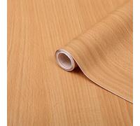 d-c-fix vinyl wrap European beech wood effect 90 cm x 2,1 m - sticky back plastic roll for furniture, kitchen & cupboards - contact paper sticker self adhesive film