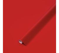 d-c-fix vinyl wrap - gloss plain signal red - 45 cm x 2 m - self adhesive wallpaper & sticky back plastic roll for furniture, kitchen worktops & cupboards - decorative contact paper film