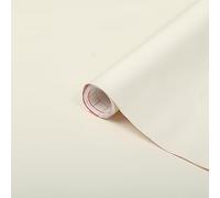 2m X 45cm MAGNOLIA GLOSSY CREAM STICKY BACK PLASTIC VINYL SELF ADHESIVE DC FIX