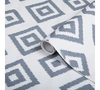 d-c-fix vinyl wrap Nalo trendyline patterned 67,5 cm x 1,5 m - sticky back plastic roll for furniture, kitchen & cupboards - contact paper sticker self adhesive film