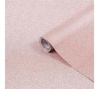 d-c-fix vinyl wrap Rose pink glitter 45 cm x 1,5 m - sticky back plastic roll for furniture, kitchen & cupboards - contact paper sticker self adhesive film