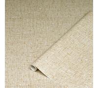 d-c-fix Vinyl Wrap Textile Fabric Brown 45 cm x 2 m - Sticky Back Plastic