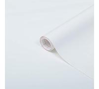 d-c-fix vinyl wrap White matt plain 45 cm x 2 m - sticky back plastic roll for furniture, kitchen & cupboards - contact paper sticker self adhesive film