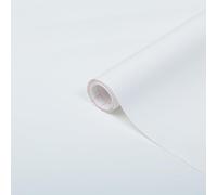 d-c-fix vinyl wrap White matt plain 90 cm x 2,1 m - sticky back plastic roll for furniture, kitchen & cupboards - contact paper sticker self adhesive film