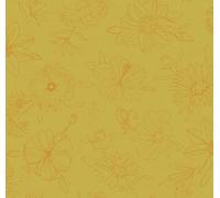 d-c-fix Waterproof Tablecloth Palmas yellow 140 x 110 cm