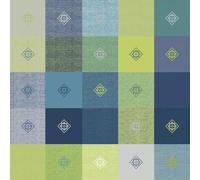 d-c-fix Waterproof Tablecloth Victor blue 160 x 130 cm | Vintage Wipeable Vinyl Tablecloth for Dining, Kitchen & Garden Table - Plastic Table Cover, Food Safe & Waterproof