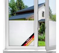 d-c-fix Window Film Privacy Frost - 90cm x 1,5m - Static Vinyl Films for Glass Windows with a Modern Frosted Pattern - Self-Adhesive, Opaque, Decorative for Bathroom, Home & Kitchen