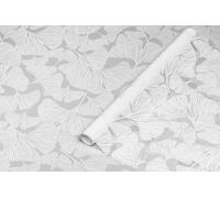 d-c-fix window film privacy Ginkgo - 67,5cm x 1,5m - static pvc-free films for glass windows with a modern floral design - self-adhesive, opaque, frosted, decorative for bathroom, home & kitchen