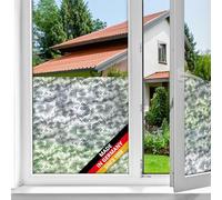d-c-fix window film privacy Ice - 45cm x 2m - self adhesive vinyl films for glass windows with a modern crystal pattern - opaque, frosted, decorative for bathroom, home & kitchen
