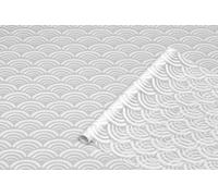 d-c-fix Window Film Privacy Premium Koya - 90cm x 1,5m - Static Vinyl Films for Glass Windows with a Geometric Wave Pattern - self-Adhesive, Opaque, Frosted, Decorative for Bathroom, Home & Kitchen