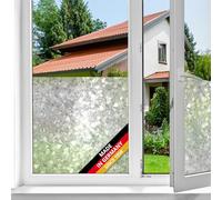 d-c-fix window film privacy Splinter - 45cm x 2m - self adhesive vinyl films for glass windows with a modern geometric pattern - opaque, frosted, decorative for bathroom, home & kitchen