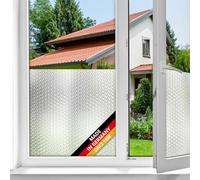 d-c-fix window film privacy Steps - 45cm x 2m - self adhesive vinyl films for glass windows with a modern geometric pattern - opaque, frosted, decorative for bathroom, home & kitchen