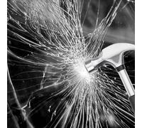 d-c-fix window film Splinter Protection self-adhesive functional 90 cm x 2 m - glass film sticker shatterproof anti-shatter shield guard