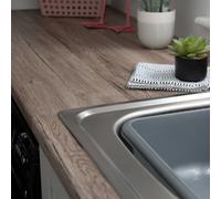D-C-Fix Woodgrain Sanremo Oak Self Adhesive Vinyl Wrap Film For Kitchen Doors And Worktops 2.1M(L) 90Cm(W)