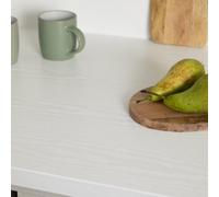 D C Fix dc fix Whitewood Matt Self Adhesive Vinyl Wrap 90CMX10M White