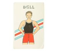 D.C.L.L. Boy's Plain String Vest (Pack of 2) (12-14, Black)