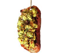 (D) Christmas Decorations Xmas Tree Ornaments Christmas Ornaments Croissant Pizza Ornaments Set Funny Food Christmas Tree Decoration Pendants For Home Chr