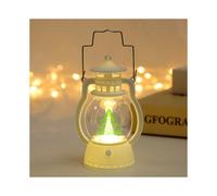(D Christmas tree) Christmas decorations cake baking LED children's portable lantern night light kindergarten gift window display