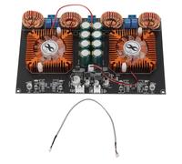 D Class Power Amplifier Board, 2 Channel 600W + 600W Digital Module, DC24V - 48V Input Voltage, 90% Rated Efficiency for Professional Audio Systems