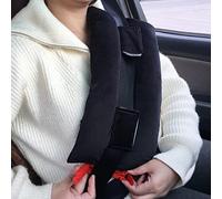 D. Cozy Mastectomy Pillow Post Heart Surgery Seatbelt Pillows Chemo Port Hysterectomy Recovery Post Op Super Soft for Breast Cancer Gifts Patients Women Black
