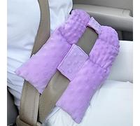 D. Cozy Ostomy Seat Belt Pillow Stoma Seatbelt Protector Ostomy Bag Cover Pillow for Driving Ileostomy Ostomy Support Pillow Urostomy Supplies Car Women Men Minky Dot Lavender