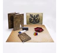D&D Accessories Set - DM Screen, Battle Mat, A5 RPG Journal, 7 Dice & Trays