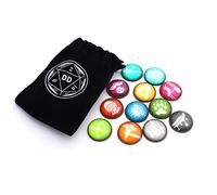 D&D and TRPG Token Set for Dungeons and Dragons (Class Counters) | Premium glass tabletop monster & player counters | miniature alternative