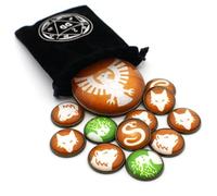 D&D and TRPG Token Set for Dungeons and Dragons (Nature Expansion) | Premium glass tabletop monster & player counters | miniature alternative