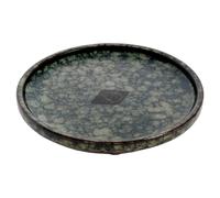 D&D Cat Bowl Jasper Green Marbleized 13X13Cm For Cats, Handmade